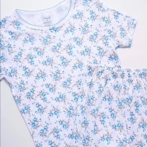 Girls Rene Rofe cotton picot floral sleep set - 10